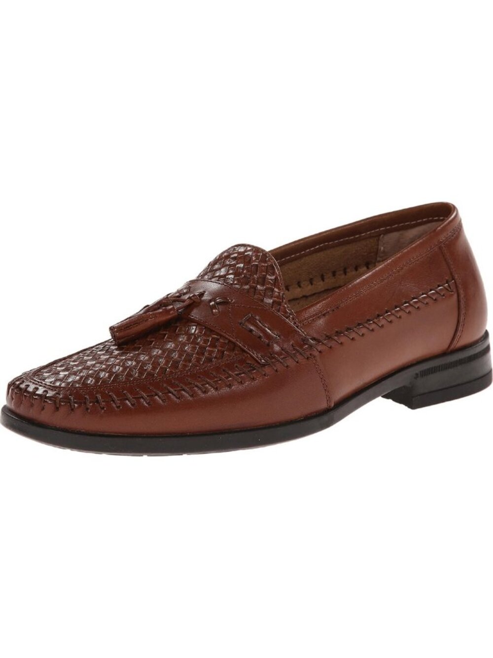 Stylish Woven Moc Toe Loafers for Men | Comfortable Casual Slip-Ons